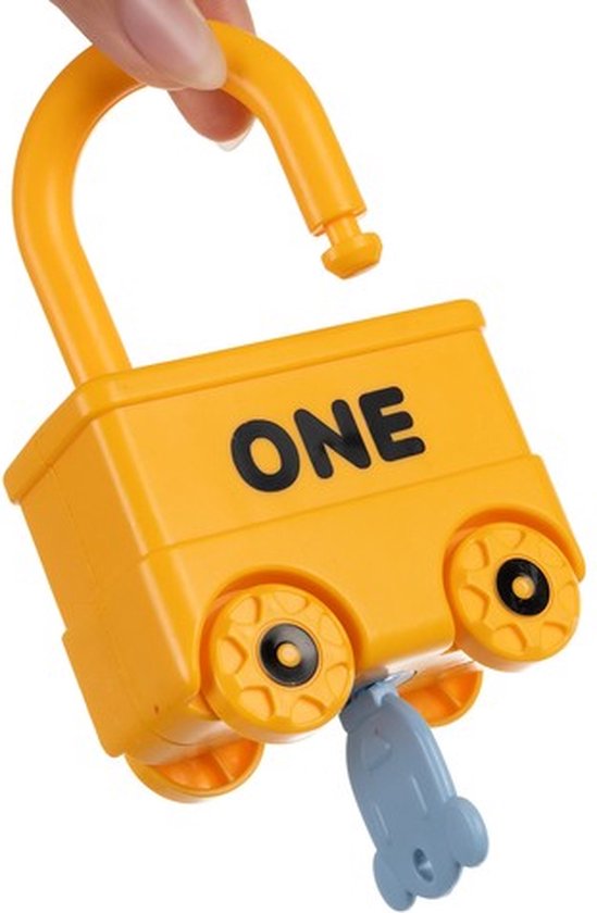 Kruzzel Puzzel Speelset - Voertuigen en Sleutels - Voor Kinderen