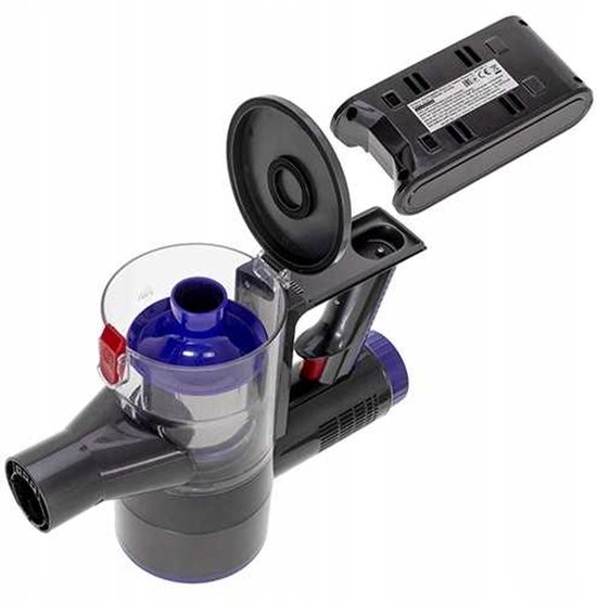 Adler AD 7061 - Steelstofzuiger - Draadloos - 350W - 23.000 Pa - HEPA 13 - Blauw
