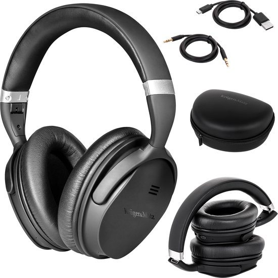 Krüger&Matz KM0655L - Draadloze bluetooth hoofdtelefoon
