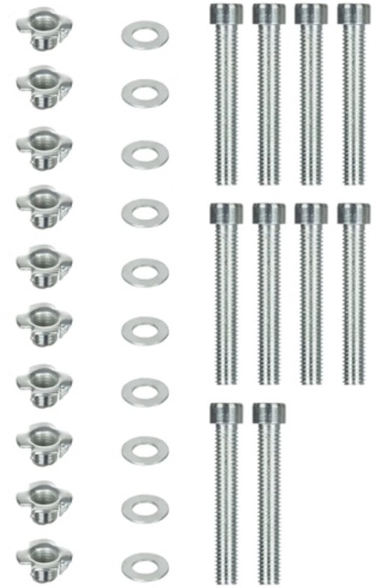 Kruzzel Klimstenen set voor Kinderen – 10 Grepen + 2 Handvatten