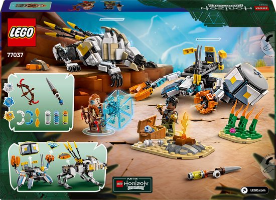 LEGO® Horizon Adventures™ Aloy en Varl vs. Shell-Walker en Sawtooth - 77037