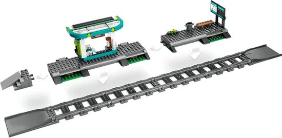 LEGO City Stadstram en station - 60423