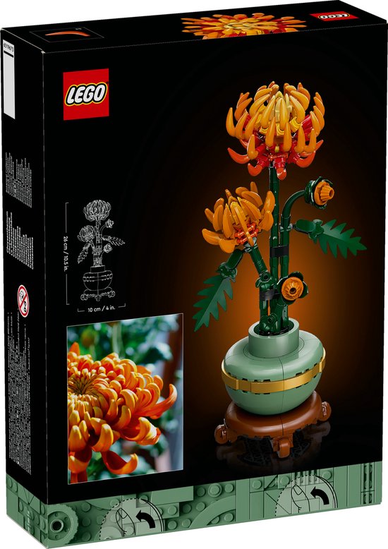 LEGO Icons Chrysant - Botanical Collection - 10368