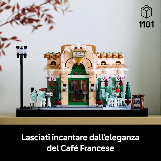 LEGO® Icons Frans café - Parijse decoratie - 10362