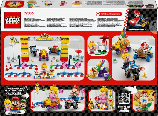 LEGO Mario Kart - Baby Peach en grand prix - 72036