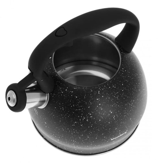 Klausberg KB-7320 fluitketel - 2L - rvs - alle warmtebronnen