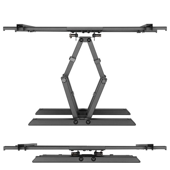 Maclean MC-881 - TV-beugel - TV-houder - Draaibare TV beugel - 37-85" - max vesa 600x400 - tot 60kg - Zwart