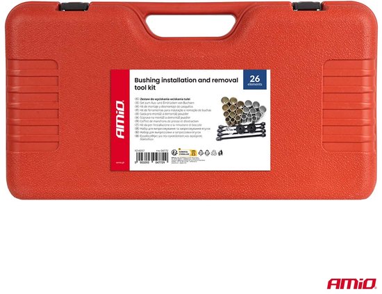 AMiO Silentblok en Lager Pers Set 26 Delig - Bushing Installatie en Demontage Gereedschap