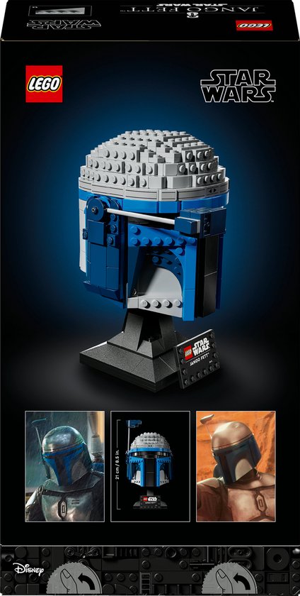 LEGO® Star Wars™ Jango Fett™ Helm voor Volwassenen - 75408
