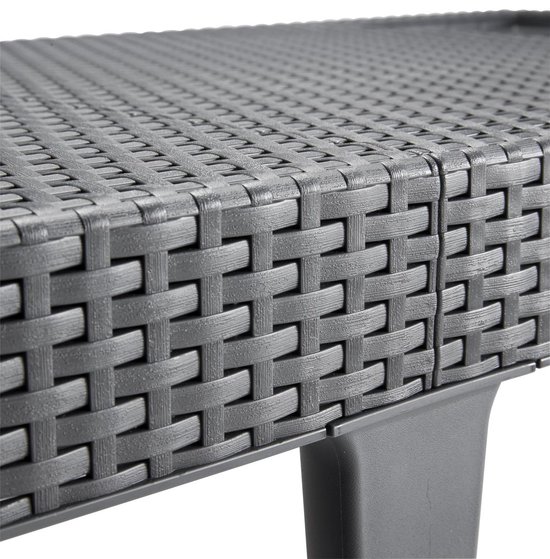 Allibert Jaipur Ligbed – 187,5x58x29cm – Grafiet