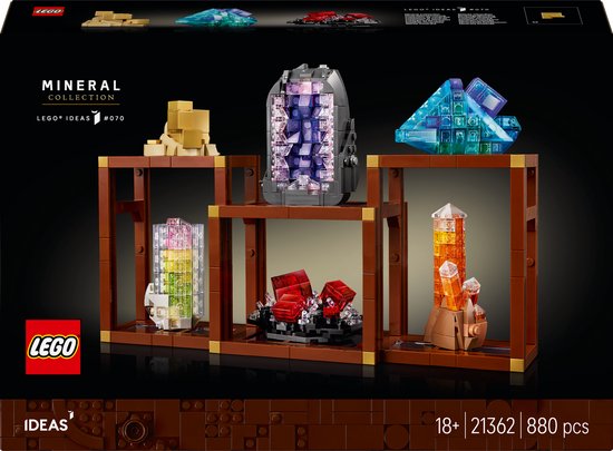 LEGO Ideas Mineralenverzameling Set - 21362
