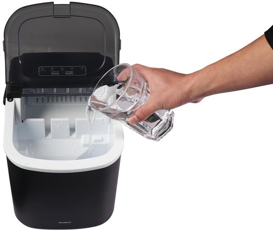 KLAUSBERG KB-7882 Automatische IJsblokjesmaker – 12 kg/dag, 7-12 min Snel, 1.2L Tank, LED Display, Zelfreinigend