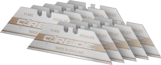STANLEY Carbide Reservemes (10 stuks)