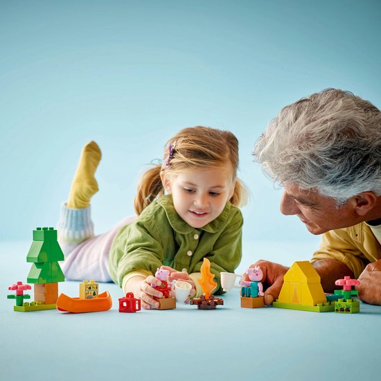 LEGO® DUPLO® Peppa Big Kampeertrip, Bouwbare Speelset - 10452