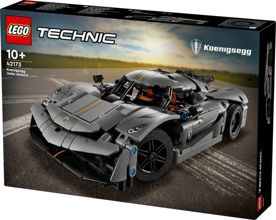 LEGO Technic - Koenigsegg Jesko Absolut grijze hypercar - 42173