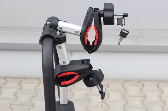 Fietsen drager - 3 fietsen - kantelbaar - 13 Polig stekker - Trekaak fietsendrager