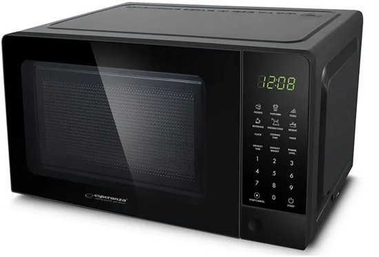 Esperanza EKO009 magnetron Zwart Solo-magnetron Aanrecht 20 l 700 W