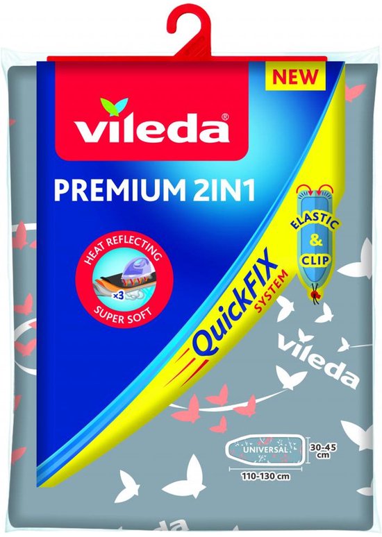 Vileda Premium 2in1 - Strijkplankovertrek