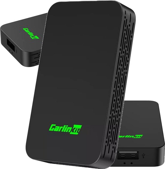 Carlinkit 5.0 - Draadloze CarPlay & AndroidAuto Adapter - Eenvoudige van bedrade naar draadloze CarPlay & Android Auto! - CPC200-2Air