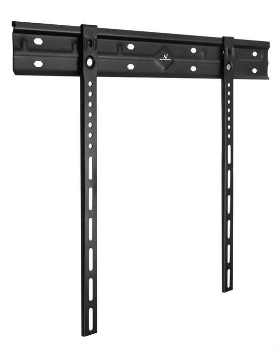 Maclean - TV houder - Ultra platte muurbeugel voor TV - 40-85" - max VESA 600x400 - tot 80kg, MC-123