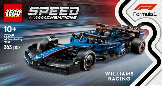 LEGO Speed Champions Williams Racing FW46 F1 racewagen Set - 77249