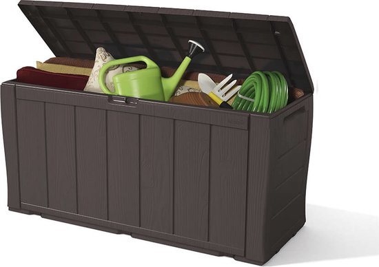 Outdoor Opbergkist - 270 liter - Bruin - Waterdicht