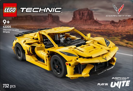 LEGO Technic Chevrolet Corvette Stingray - 42205