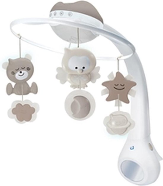 B Kids 3 in 1 projector Musical Mobile zand/taupe 3 in 1 projector Musical Mobile