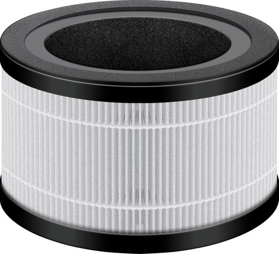 Teesa Luchtreiniger Pure Life P500 – HEPA Filter & Koolstoffilter – Luchtzuiveraar voor Slaapkamer, Woonkamer of Kantoor – Verwijdert Allergenen, Fijnstof, Geuren & Rook – Stil en Efficiënt