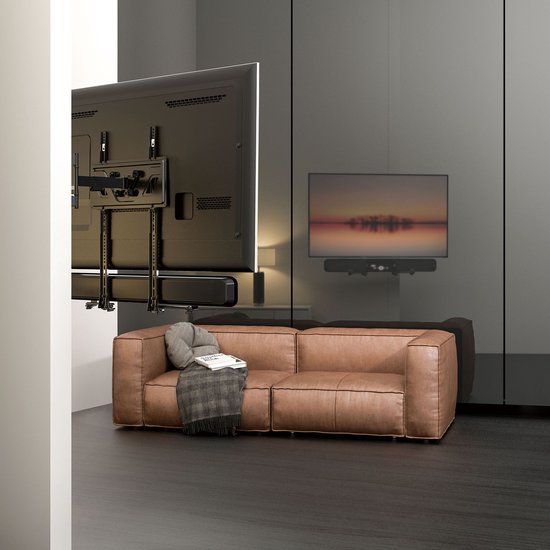 Maclean - Soundbar houder - Universele Soundbarbevestiging tot 15 kg Luidsprekerbevestiging voor montage onder TV