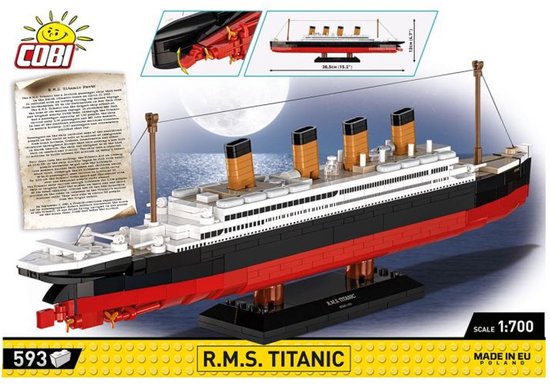COBI 1680 R.M.S. Titanic