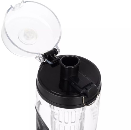 Trizand Waterfles 1L met Fruitfilter – Lekvrij en BPA-vrij