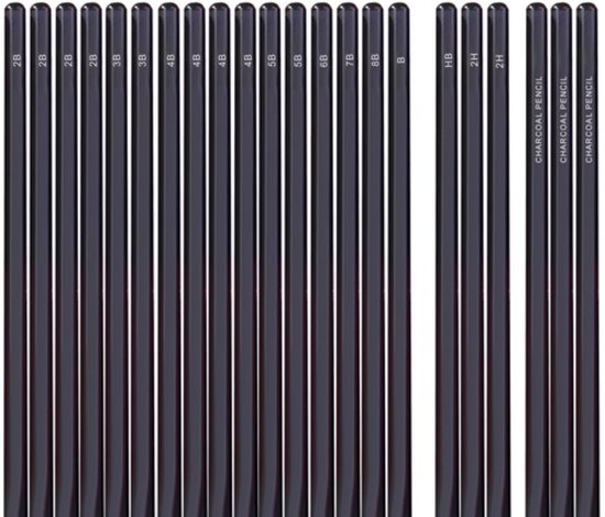 Maaleo Tekenset 29-delig – Schetsen & Houtskool in Etui