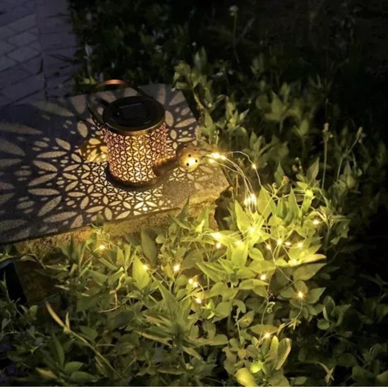 Gardlov Solar Tuinlamp Gieter - Sfeervolle en Duurzame Verlichting voor Uw Tuin