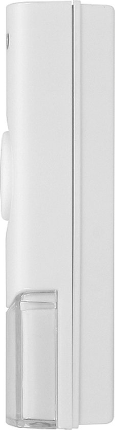 LONGA AC Draadloze deurbel met 1 ontvanger - Plug-in stopcontact - Instelbaar Volume/36 Melodieën - IP44