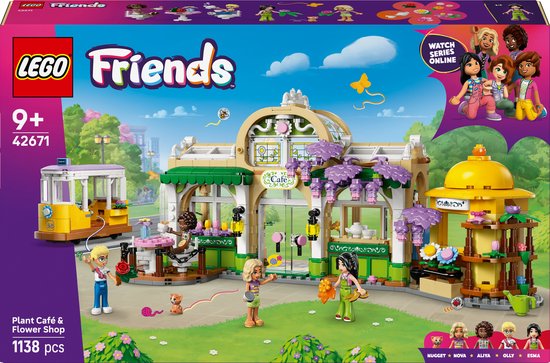LEGO® Friends Plantencafé en Bloemenwinkel Bouwset - 42671