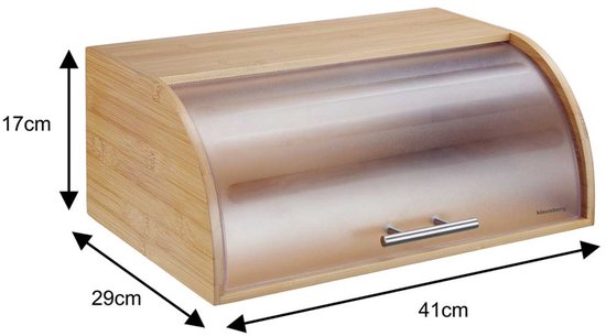BROODDOOS BAMBOE BEKER VOOR BROOD KLAUSBERG KB-7874