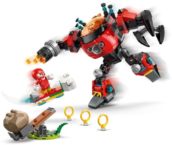 LEGO® Sonic the Hedgehog™ Knuckles vs. Dr. Eggman Egg Crusher Mecha - 77005