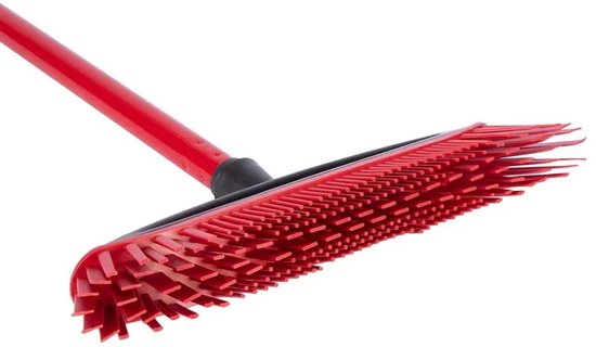 Vileda - Bezemborstel - Always Clean Pet Pro borstelset, rood, medium