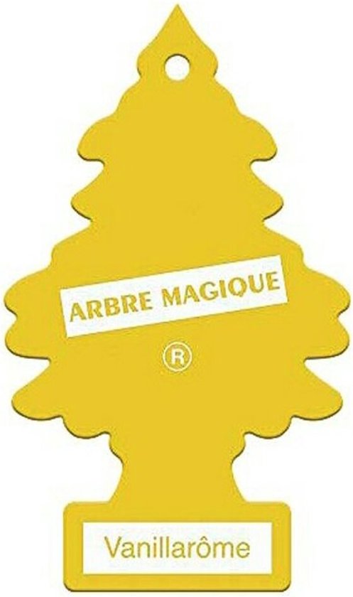 Wonderboom Luchtverfrisser Vanille - auto geurtje - auto parfum - Arbre Magique
