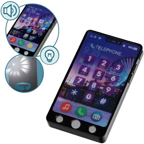 Klein Toys - PoS-terminal en Smartphone - 7-delige set - incl. licht- en geluidseffecten