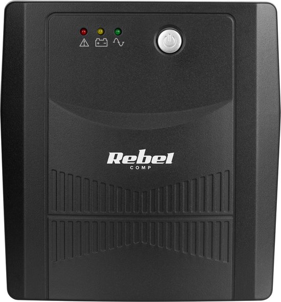 Rebel Micropower Serie - UPS Noodstroomvoorziening - 1000VA - 600W - Snelle Omschakeling