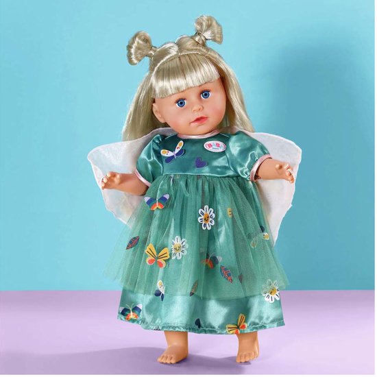 BABY born - Fairy Dress - Met Vleugels - 43 cm
