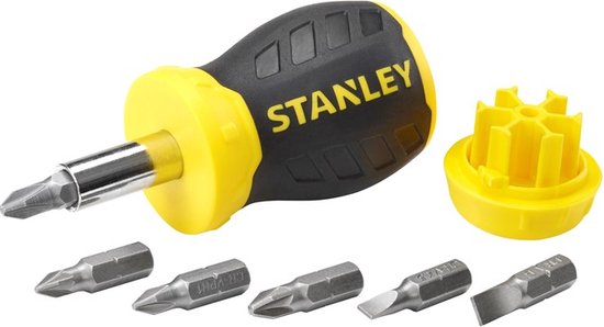 Stanley 0-66-357 Multibit Stubby Schroevendraaier