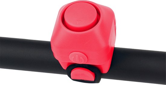 Elektrische Fietsbel - Rood - Waterdicht