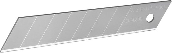 Stanley - Afbreekmesjes 18mm - 10 stuks/dispenser x 10