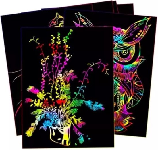 Kruzzel Magisch Krasboek: Creativiteit Onderweg - 10 Bladen