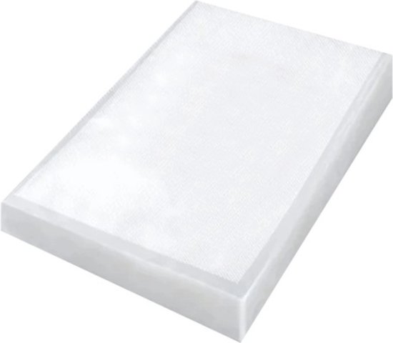 Vacuümzakken 20 × 30 cm – Set van 50 – Gekartelde Folie – Dubbelzijdig – Voedselveilig – Diep Reliëfpatroon