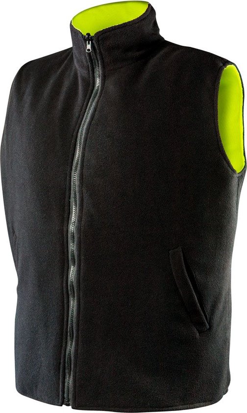 Neo Tools Bodywarmer Reflectie Maat S Waterproof Reflectie Materiaal Lange Rug Hoge Kraag 100% Polyester Buitenkant 100% Polar Fleece Binnenkant