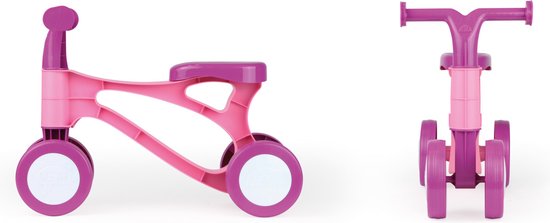 Lena Loopfiets Roze - Voor kinderen vanaf 1 jaar - Evenwichtsgevoel trainen
